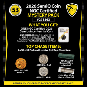 2026 Semiquincentennial NGC Certified Mystery Pack #278563
