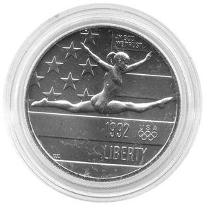 1992 P Olympic Half Dollar BU Condition 1992 P Olympic Half Dollar BU Condition