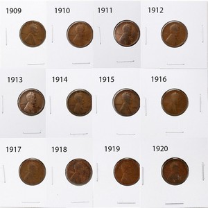 First 12 Years of the Lincoln Cent First 12 Years of the Lincoln Cent