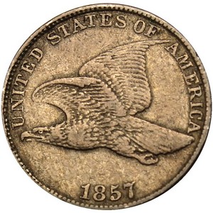 1857 Flying Eagle Cent G/VG 1857 Flying Eagle Cent G/VG