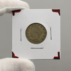 1883 Liberty Head V-Nickel No Cents G/VG Condition 1883 Liberty Head V-Nickel No Cents G/VG Condition