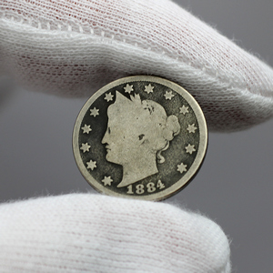 1884 Liberty V - Nickel AG/G Condition 1884 Liberty V - Nickel AG/G Condition