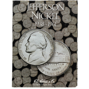 1938-1961 Jefferson Nickel Set in VG/F Condition(Various Folders) 1938-1961 Jefferson Nickel Set in VG/F Condition(Various Folders)