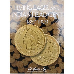 1880-1909 Indian Cent in Album- Includes 1880-1909 Indian Cents From Philadelphia in G/Better Condition