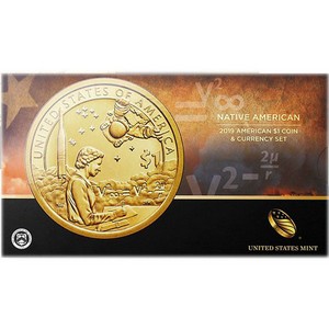 2019 Native American $1 Coin & Currency Set 2019 Native American $1 Coin & Currency Set