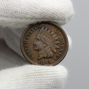 1864 Bronze Indian Head Cent XF/AU Condition 1864 Bronze Indian Head Cent XF/AU Condition