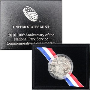 2016 D National Park Service Half Dollar BU Coin in OGP 2016 D National Park Service Half Dollar BU Coin in OGP