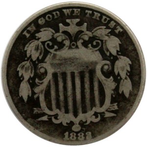 1882 Shield Nickel VG/F Condition 1882 Shield Nickel VG/F Condition