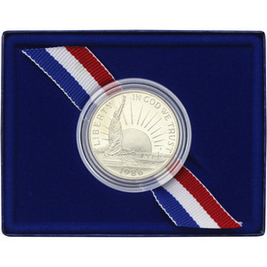 1986 S Statue Of Liberty Half Dollar PF Coin in OGP 1986 S Statue Of Liberty Half Dollar PF Coin in OGP