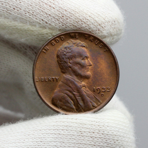 1933 D Lincoln Wheat Cent BU Condition