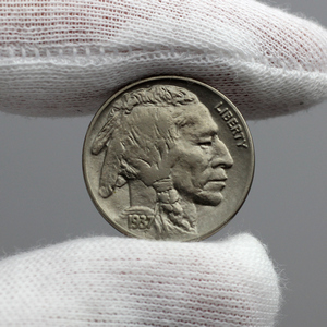 1937 Buffalo Nickel AU/BU Condition
