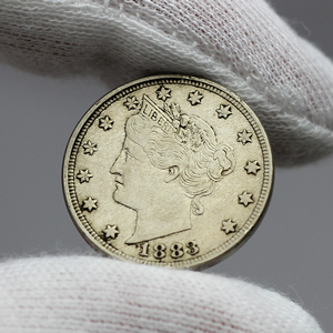 1883 Liberty V - Nickel Without Cents VF/XF Condition 1883 Liberty V - Nickel Without Cents VF/XF Condition