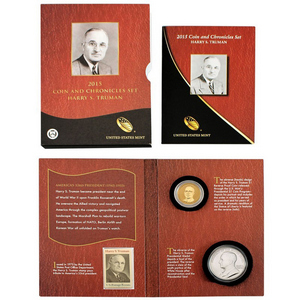 2015 Harry S Truman Presidential Dollar Coin and Chronicles Set in OGP
