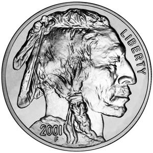 2001 D American Buffalo Silver Dollar BU Condition 2001 D American Buffalo Silver Dollar BU Condition