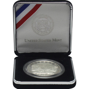 2011 P US Army Silver Dollar PF Coin in OGP