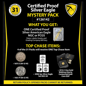 Certified Proof SAE Mystery Pack #126142
