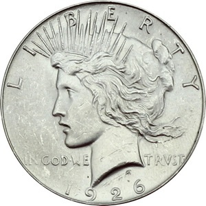 1926 S Peace Dollar AU/BU Condition