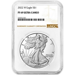 2019-W Proof $1 American Silver Eagle NGC PF70UC ER West Point Core 