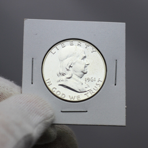 1961 Proof Silver Franklin Half Dollar 1961 Proof Silver Franklin Half Dollar