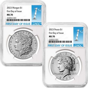 2023W SAE PF Red White & Blue NGC FDI Set | SilverTowne
