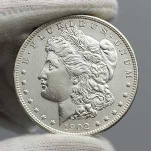 1902 Morgan Silver Dollar AU/BU Condition