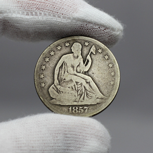 1857 O Liberty Seated Half Dollar G/VG Condition 1857 O Liberty Seated Half Dollar G/VG Condition