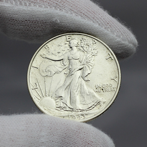 1943 Silver Walking Liberty Half Dollar BU Condition 1943 Silver Walking Liberty Half Dollar BU Condition