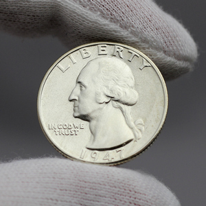 1947 D Silver Washington Quarter BU Condition 1947 D Silver Washington Quarter BU Condition