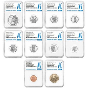 2026 S United States Mint Semiquincentennial Silver Proof Set PF70 UC AR NGC Advanced Releases