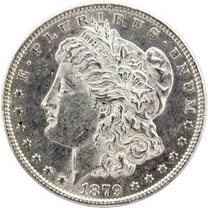1879 Morgan Silver Dollar XF/UNC Condition