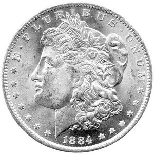 1880 Morgan Silver Dollar BU Condition