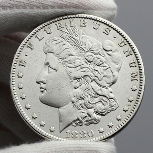 1880 O Morgan Silver Dollar XF/UNC Condition