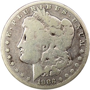 1883 CC Morgan Silver Dollar VG/VF Condition 1883 CC Morgan Silver Dollar VG/VF Condition