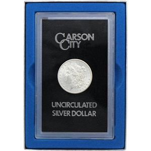 1884 CC Morgan Silver Dollar GSA Hoard OGP