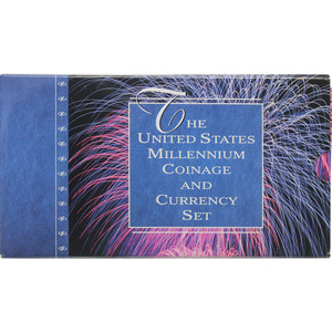 2000 Millennium Coinage and Currency Set in OGP