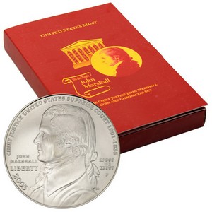 2005 John Marshall Coin and Chronicles Set in OGP 2005 John Marshall Coin and Chronicles Set in OGP