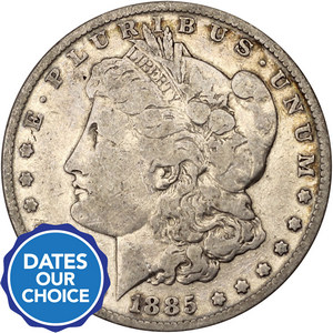 Pre-1921 Morgan Silver Dollar Date Our Choice Cull Condition Pre-1921 Morgan Silver Dollar Date Our Choice Cull Condition