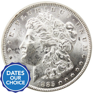 Pre-1921 Morgan Silver Dollar Date Our Choice BU Condition