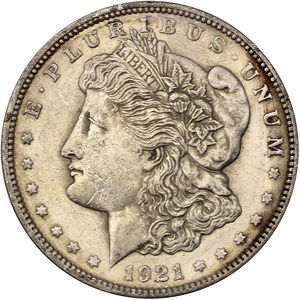 1921 Morgan Silver Dollar Cull Condition 1921 Morgan Silver Dollar Cull Condition