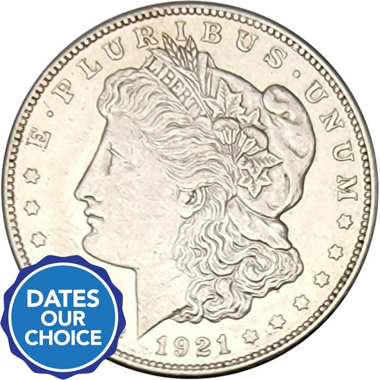 1921 Morgan Silver Dollar VG-XF Condition 1921 Morgan Silver Dollar VG-XF Condition