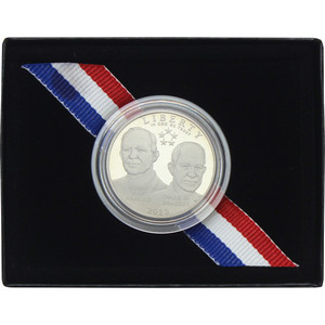 2013 S 5-Star Generals Marshall/Eisenhower Half Dollar PF Coin in OGP 2013 S 5-Star Generals Marshall/Eisenhower Half Dollar PF Coin in OGP