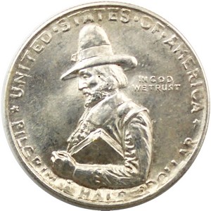 1920 Pilgrim Half Dollar Commemorative AU/BU Condition 1920 Pilgrim Half Dollar Commemorative AU/BU Condition
