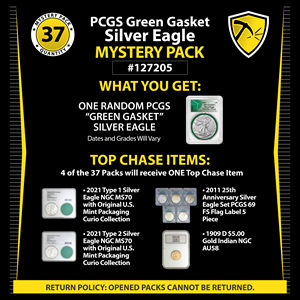 PCGS Certified Green Gasket SAE Mystery Pack #127205