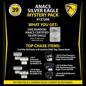 Random ANACS Certified SAE Mystery Pack #127206