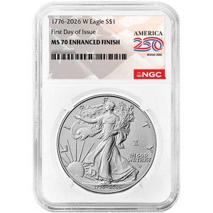1776-2026 W Enhanced Uncirculated Silver Eagle 250th Anniversary Liberty Bell Privy NGC MS70 FDI AME 1776-2026 W Enhanced Uncirculated Silver Eagle 250th Anniversary Liberty Bell Privy NGC MS70 FDI AME