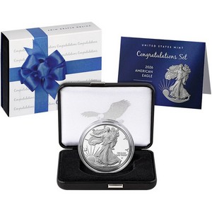 2026 Proof Congratulations Set Silver Eagle OGP 2026 Proof Congratulations Set Silver Eagle OGP