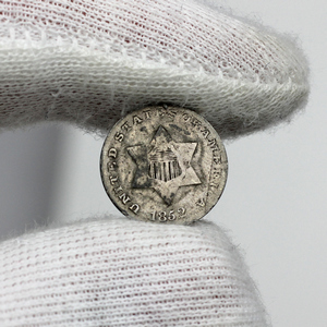 1851 - 1853 Three Cent Silver Piece G/VG Condition Date Our Choice