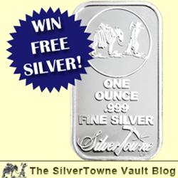 New Monthly SilverTowne Silver Giveaway Launched! New Monthly SilverTowne Silver Giveaway Launched!