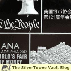 Silver Panda Medal Commemorates 2012 ANA World’s Fair of Money Silver Panda Medal Commemorates 2012 ANA World’s Fair of Money