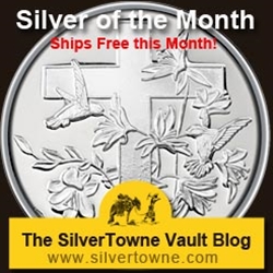 Religious Cross 1oz .999 Silver Medallion - The April 2014 Silver of the Month Religious Cross 1oz .999 Silver Medallion - The April 2014 Silver of the Month